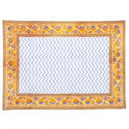 Juhi Chevron Placemat - Periwinkle (Set of 2)